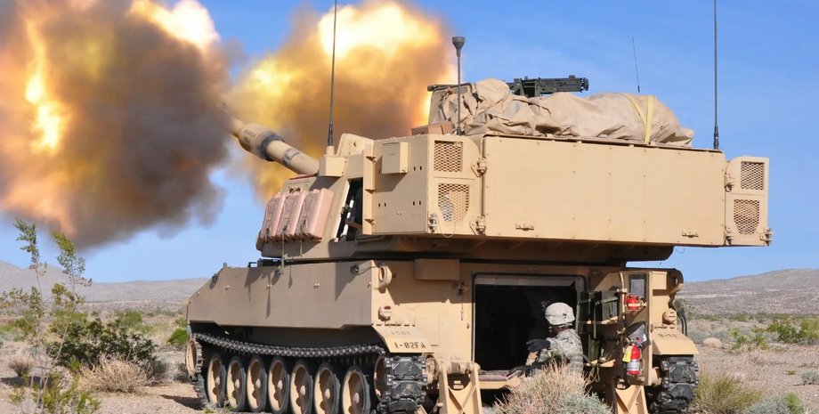 выстрел из танка армии США