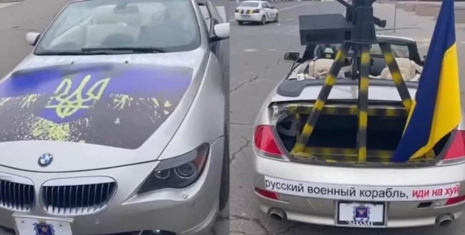BMW 6 Series, тюнинг BMW, полицейское авто, патрульная полиция, полиция Николаева, Виталий Ким