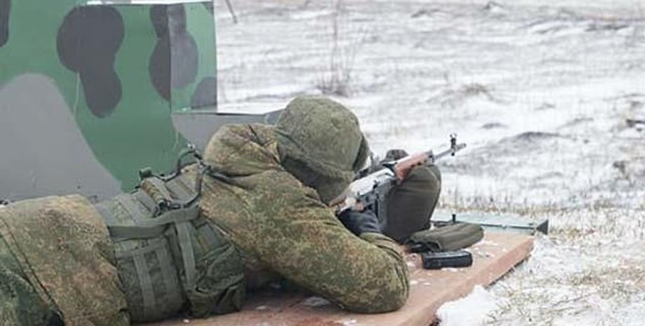 Российский солдат, войска рф