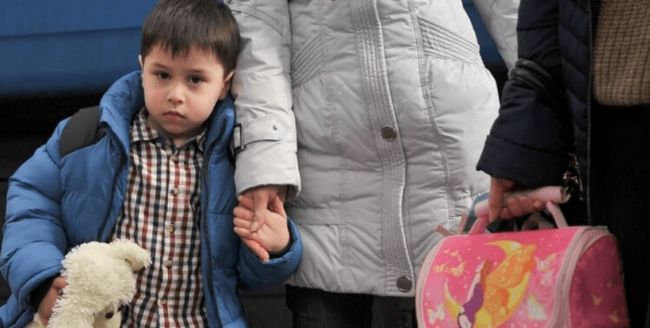 ребенок, женщина, беженцы