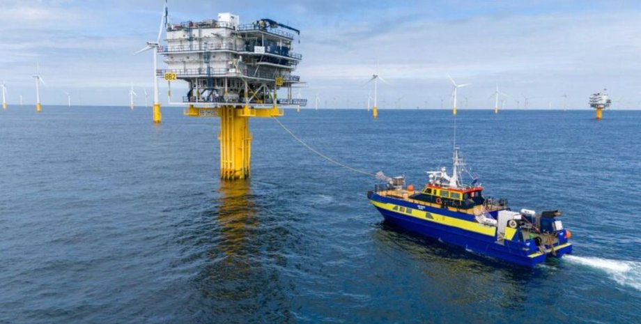 зарядка, Parkwind, судно