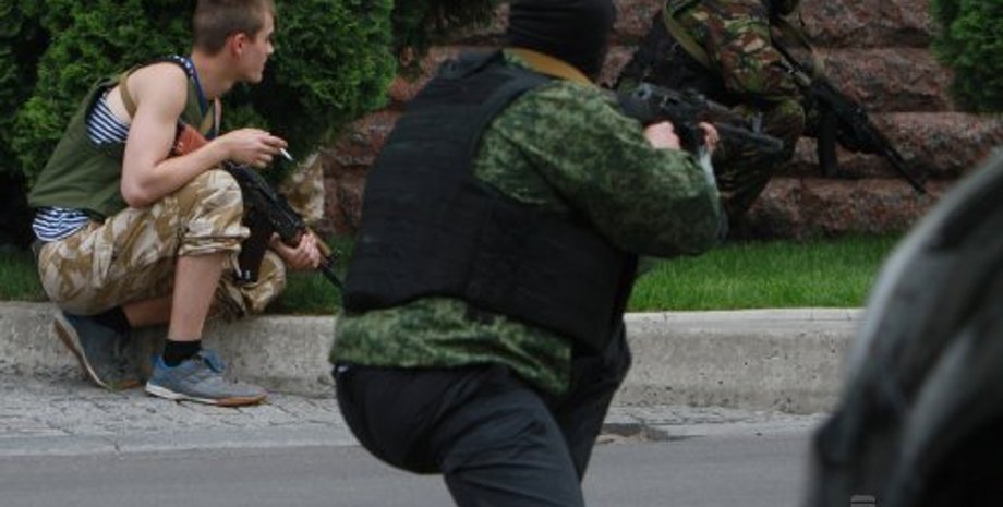 Террористы в Донбассе / УНИАН