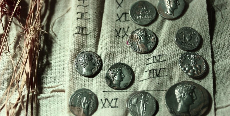 монеты, денарии, кистофоры, Древний Рим