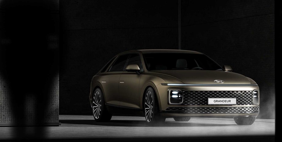 Hyundai Grandeur 2023, Hyundai Grandeur, новый Hyundai Grandeur, Hyundai Azera