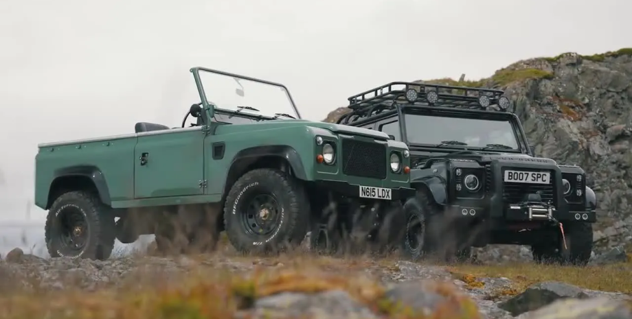 Электромобили Land Rover Defender на базе Tesla