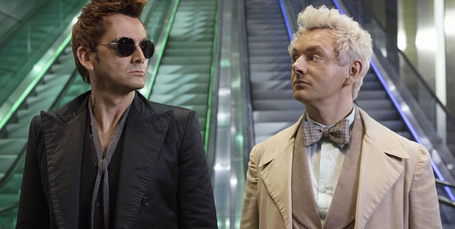 Кадр из фильма "Благие знамения"