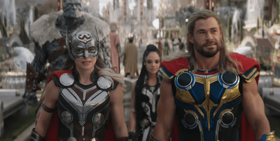 Тор, Натали Портман, Крис Хемсвурд