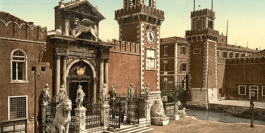 ворота Порта Магна, старый снимок