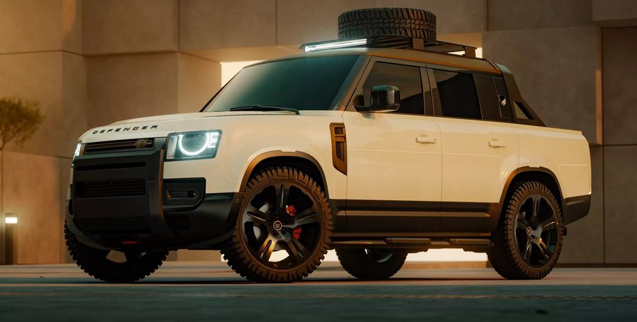 пікап Land Rover Defender, Land Rover Defender, тюнінг Land Rover Defender