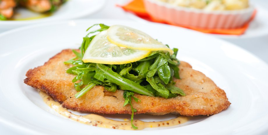 шницель рецепт, шницель из куриной грудки, куриный шницель, рецепт шницеля, идеальный шницель, простой рецепт