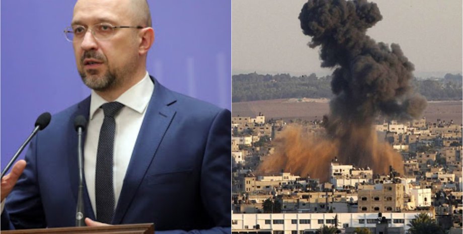 шмыгаль, денис шмыгаль, сектор газа, украинцы