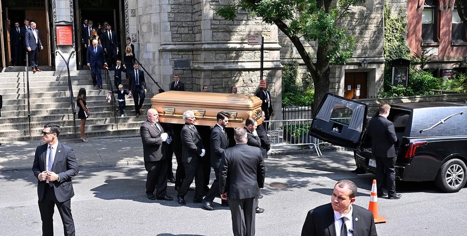івана трамп, похорон івани трамп, похоронне бюро кемпбелла, похоронне бюро зірок