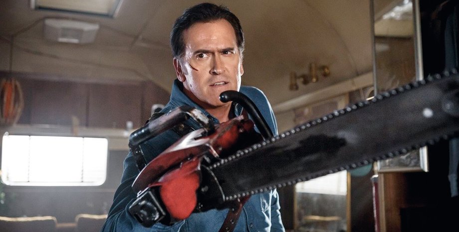 Кадр из сериала "Эш против Зловещих мертвецов"