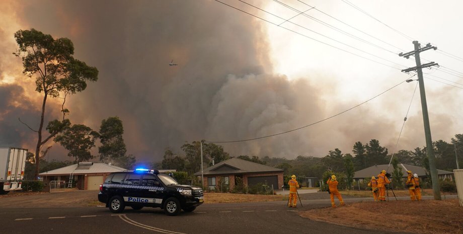 Австралия, пожар, озон, слой, Земля