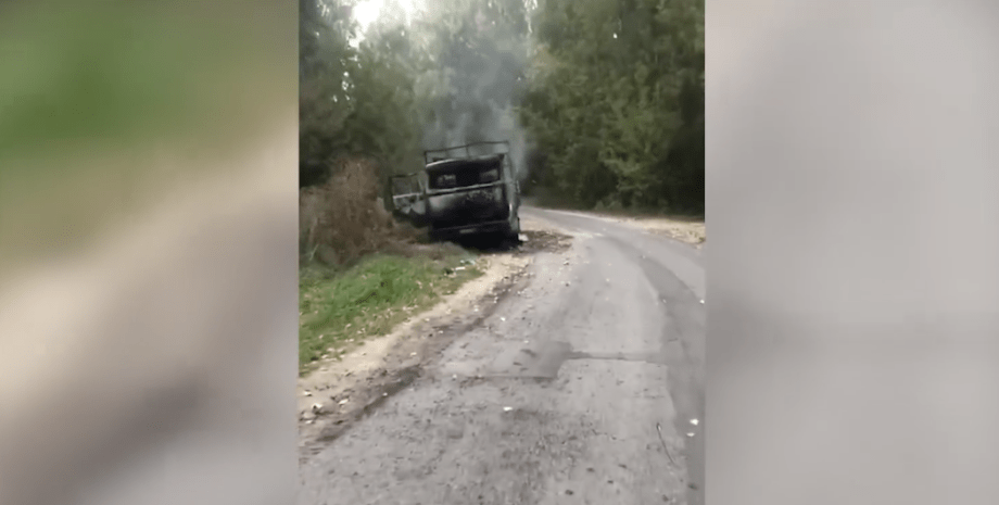 Wśród dotkniętych sprzętu jest 5 samochodów pontonowych. Do ataków jednostek SCO...