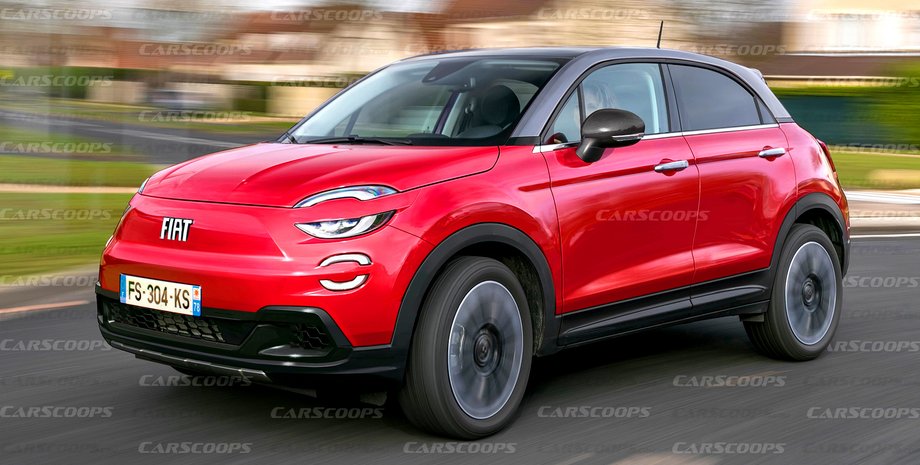 Fiat 500X 2024, Fiat 500X, новый Fiat 500X, кроссовер Fiat 500X