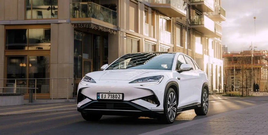 BYD Sealion 07, новий BYD Sealion 07, кросовер BYD, електромобіль BYD