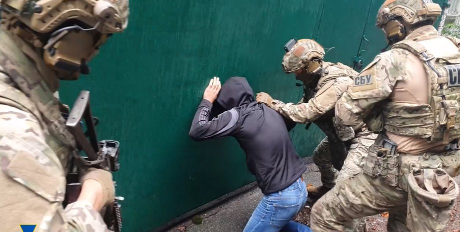 СБУ задержание госизмена корректировщик агент РФ коллаборант Бахмут ВСУ