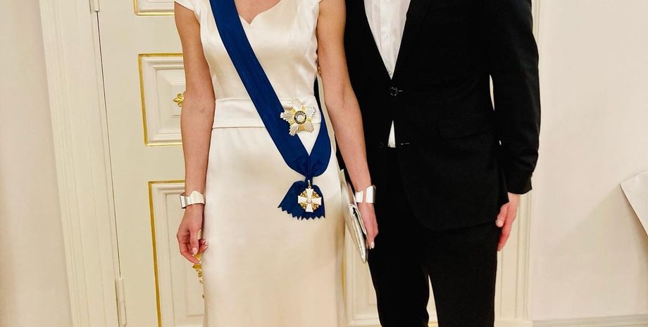 санна марин, премьер министр финляндии, санна марин модный выход, санна марин муж