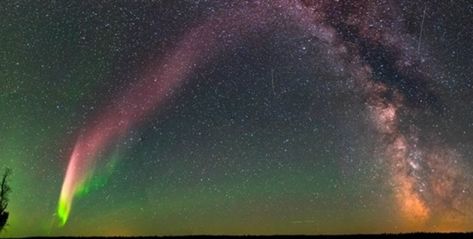 Атмосферное явление Стив