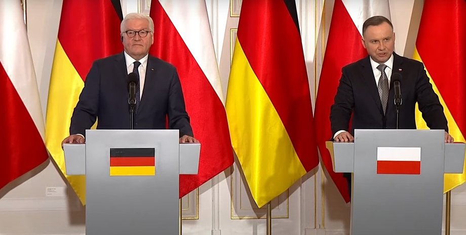 Штайнмайер и Анджей Дуда оружие Украине
