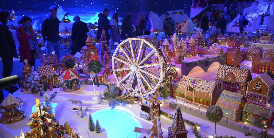 пряничный городок, норвегия, берген, пекари