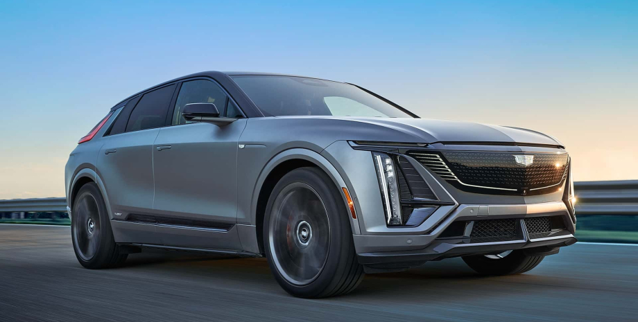 Cadillac Lyriq-V, Cadillac Lyriq, электромобиль Cadillac, кроссовер Cadillac, новый Cadillac Lyriq