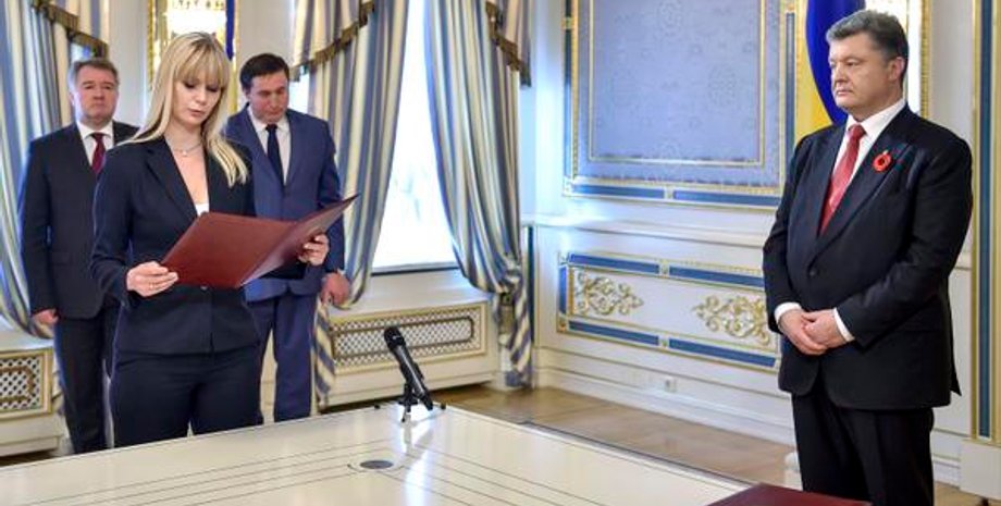 Петр Порошенко и Татьяна Малашенкова / Фото пресс-службы президента