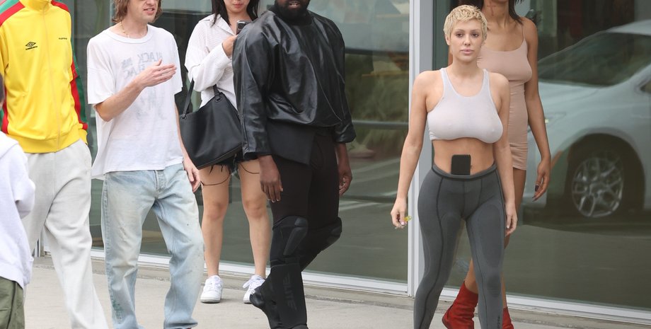 канье уэст, бьянка цензори, улица