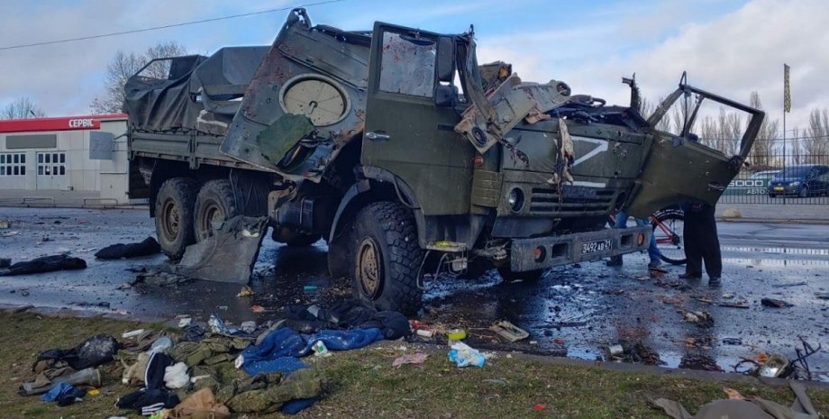 Втрати ЗС РФ Росія окупанти знищена техніка військові трофеї