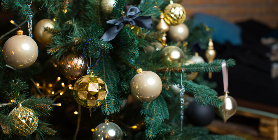 черный водяной кролик, новый год, новый год 2023, новогодняя елка, рождественская елка