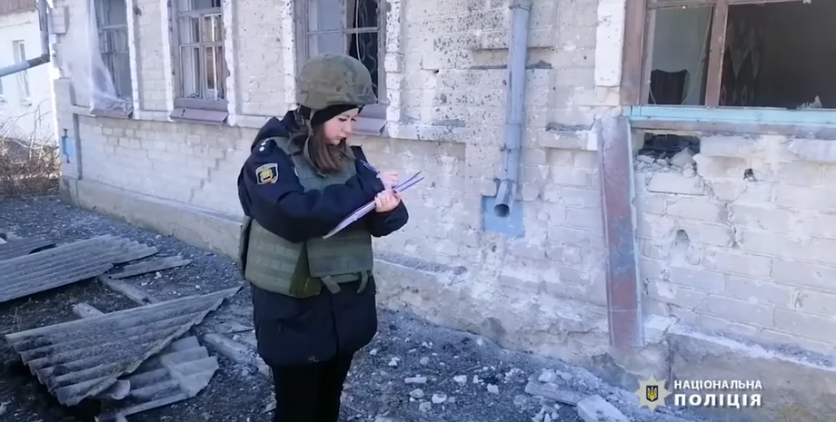 Поліція, Нацполіція, обстріли, російські бойовики