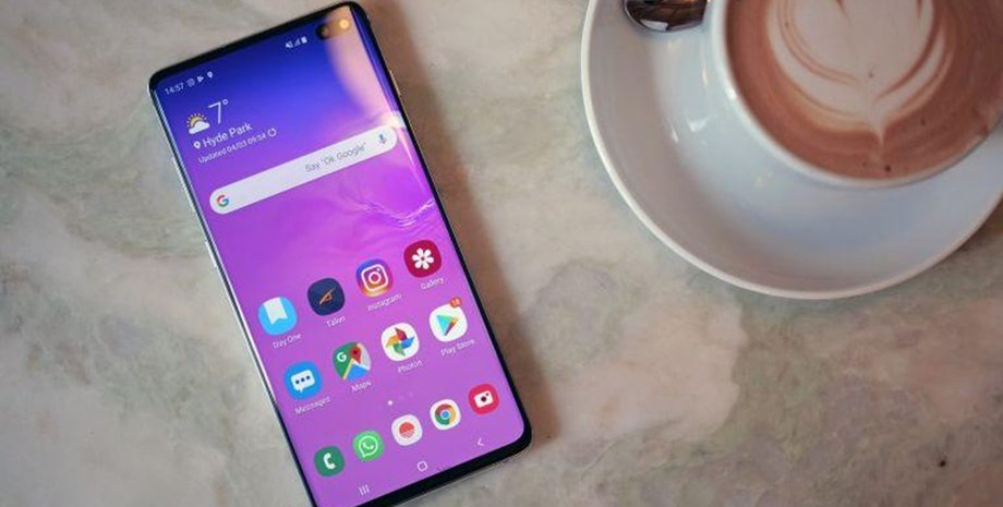 Samsung Galaxy S10, смартфон
