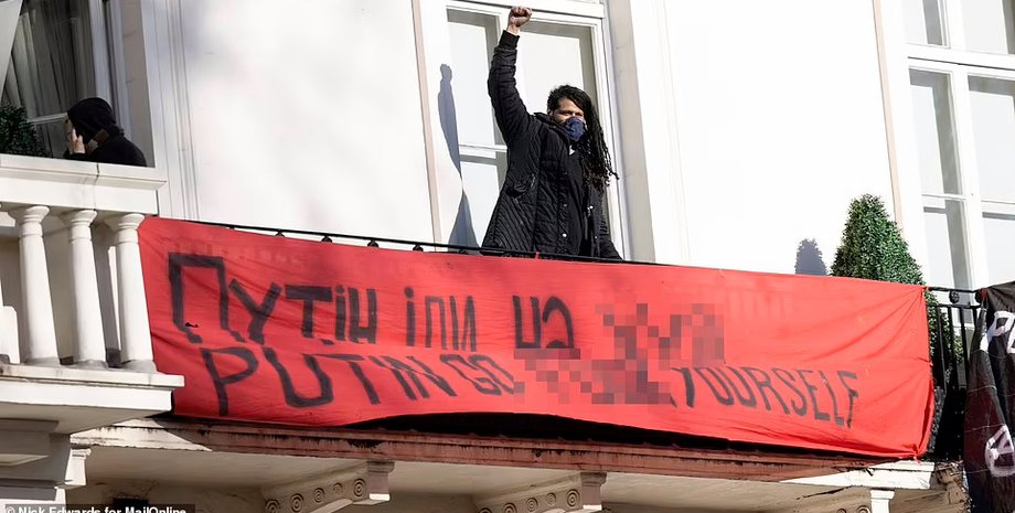 особняк, лондон, российский олигарх, сквоттеры, олег дерипаска