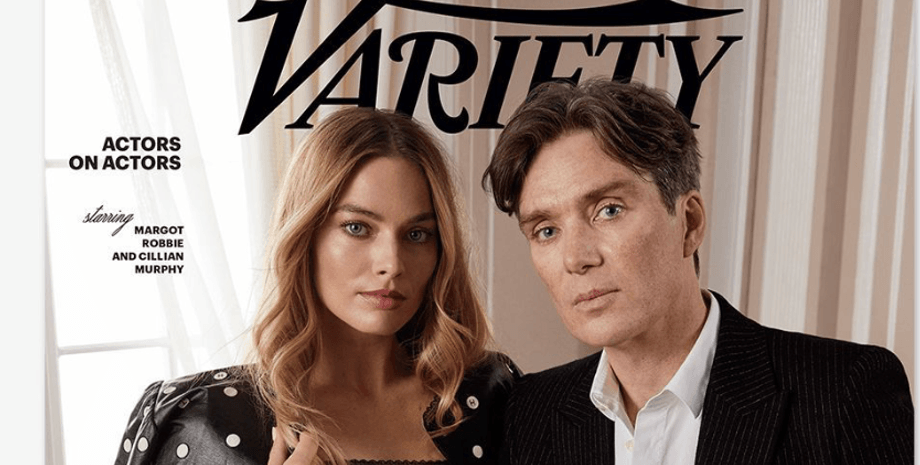 Марго Роббі та Кілліан Мерфі, барбенгеймер, фільм барбі, фільм оппенгеймер, Variety, обкладинка журналу