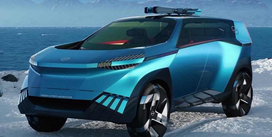Nissan Hyper Adventure, электромобиль Nissan, кроссовер Nissan