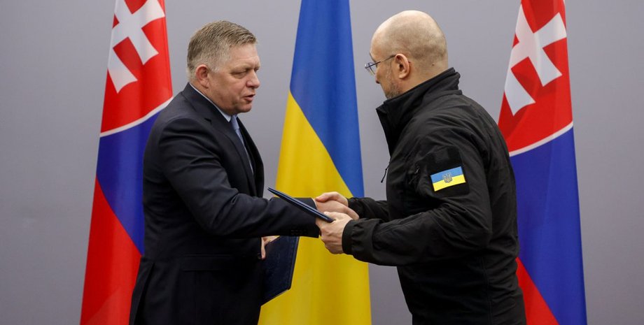 украина, словакия, шмыгаль, фицо
