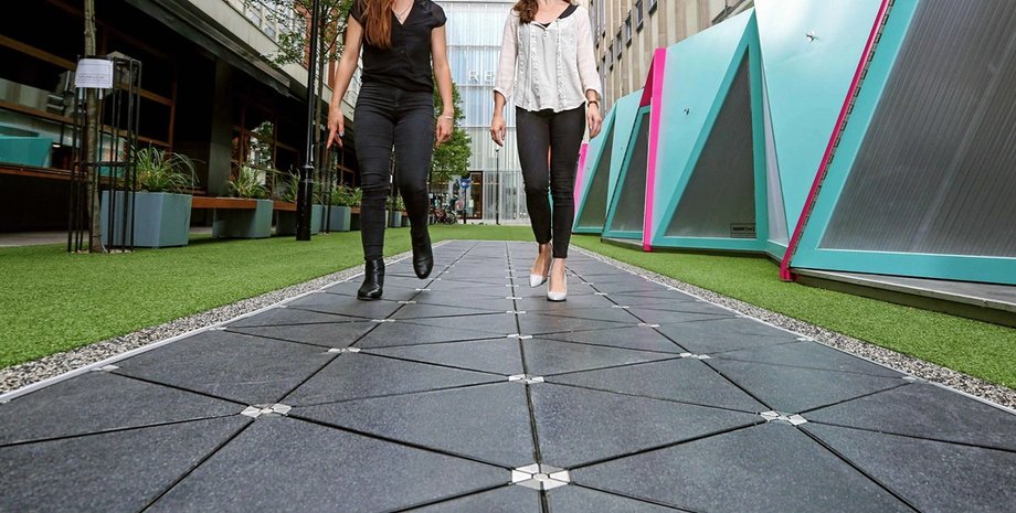 плитка Pavegen