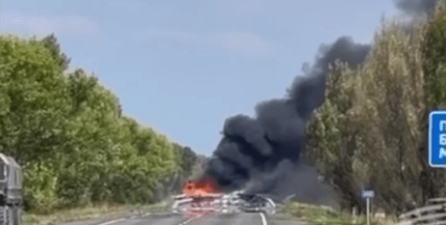 ДТП, авария, пожар