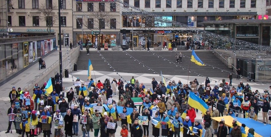 украинцы, митинг, толпа, день соборности
