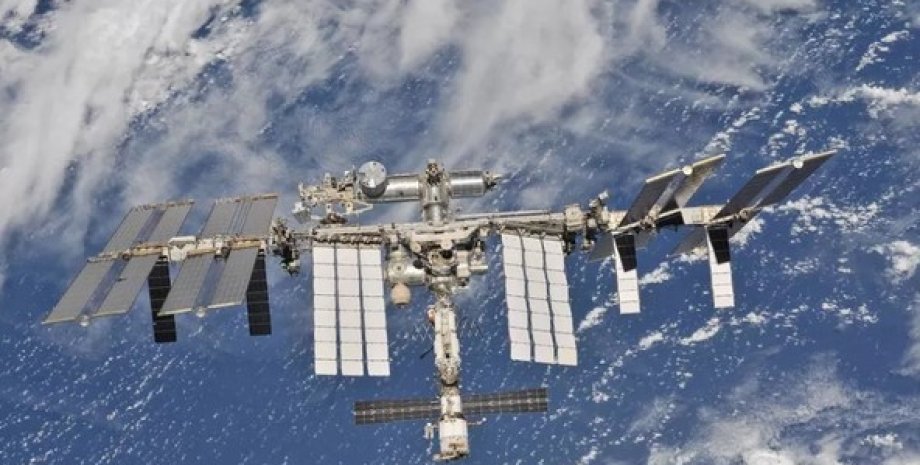 Международная космическая станция МКС, космос, орбита, земля, фото