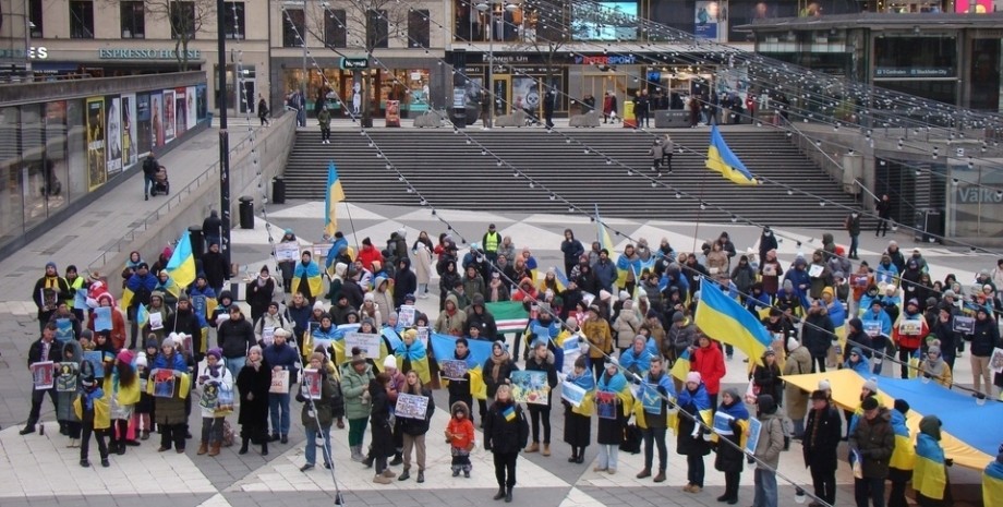 українці, мітинг, натовп, день соборності