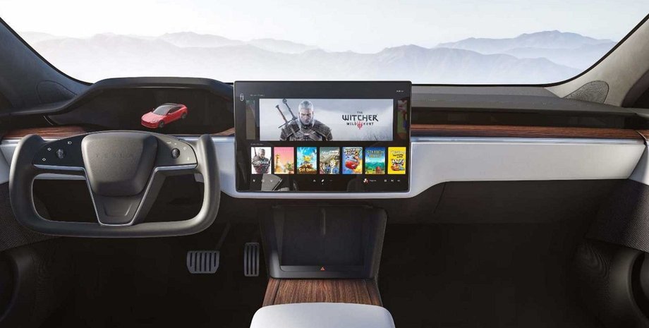 електромобілі Tesla, відеоігри Tesla, ігри Tesla, комп'ютерні ігри Tesla