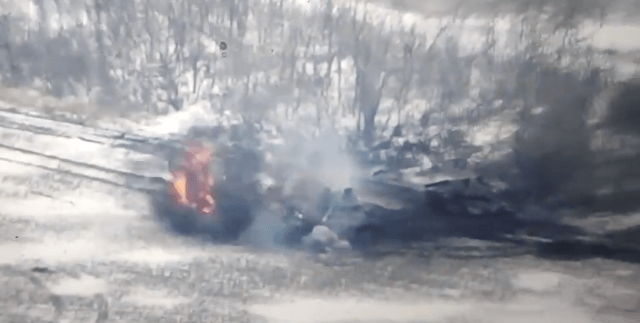 поражение т-90с