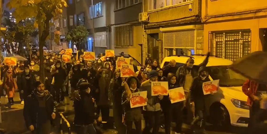 Протестные акции в Турции