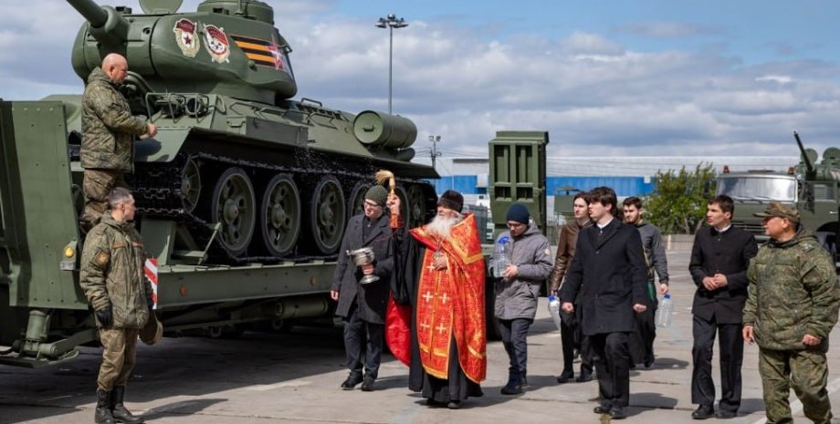 Освящение техники в России Освящение, техника, Россия, фото