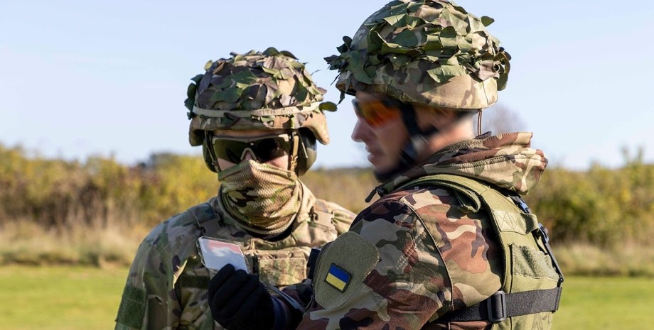 обучение украинских солдат