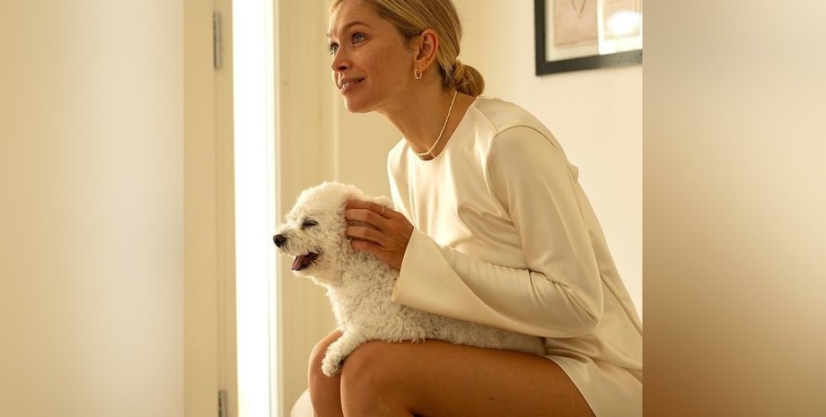 Віра Брежнєва, співачка, бішон фрізе, собака, домашній вихованець