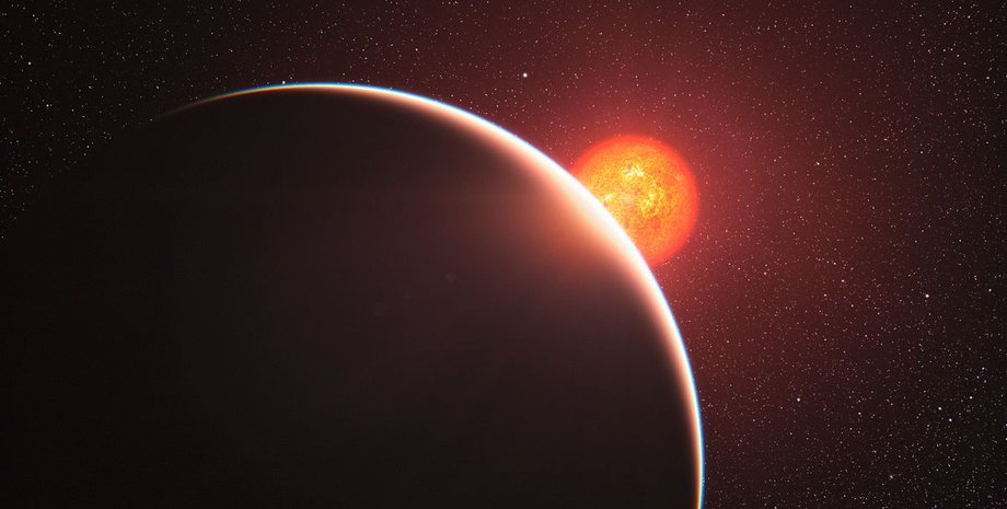 космос, GJ 1214 b, экзопланета, изображение