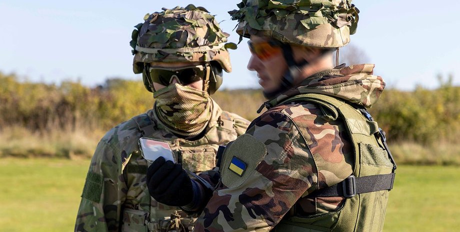 обучение украинских солдат